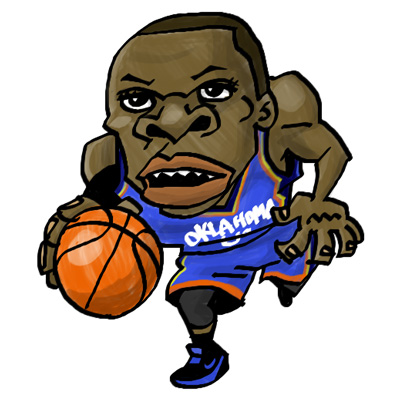 NBA illustration/NBA Caricature（NBA イラスト）